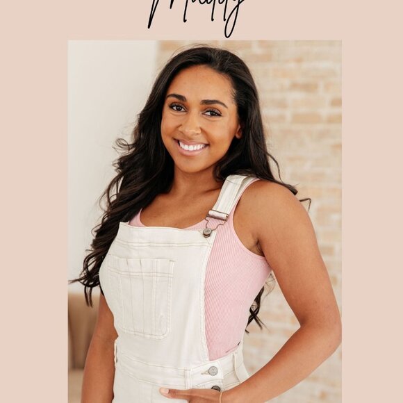 Hazel Blues® |  Stacy High Rise Control Top Cutoff Shorts - Picture 5 of 5